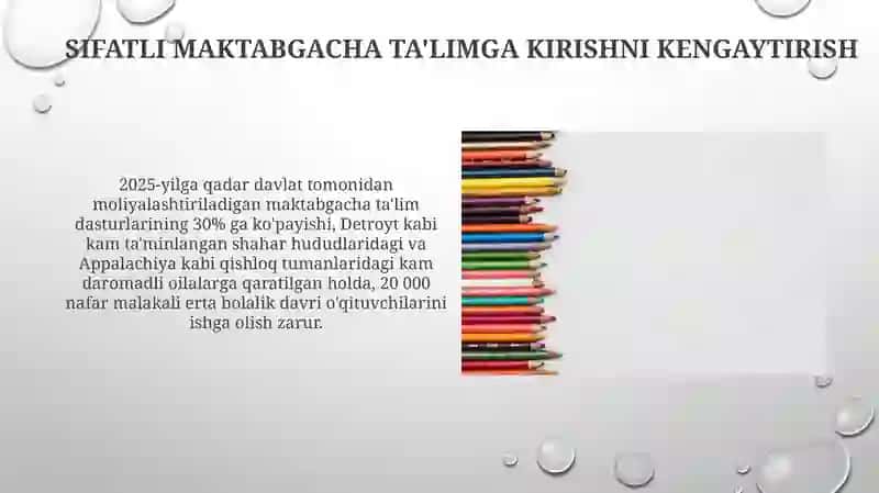 Maktabgacha talim tizimini rivojlantirishning ustivor yonalishlari 3