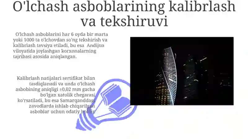 Zamonaviy o‘lchash vositalari va ularni tavsiflari 3
