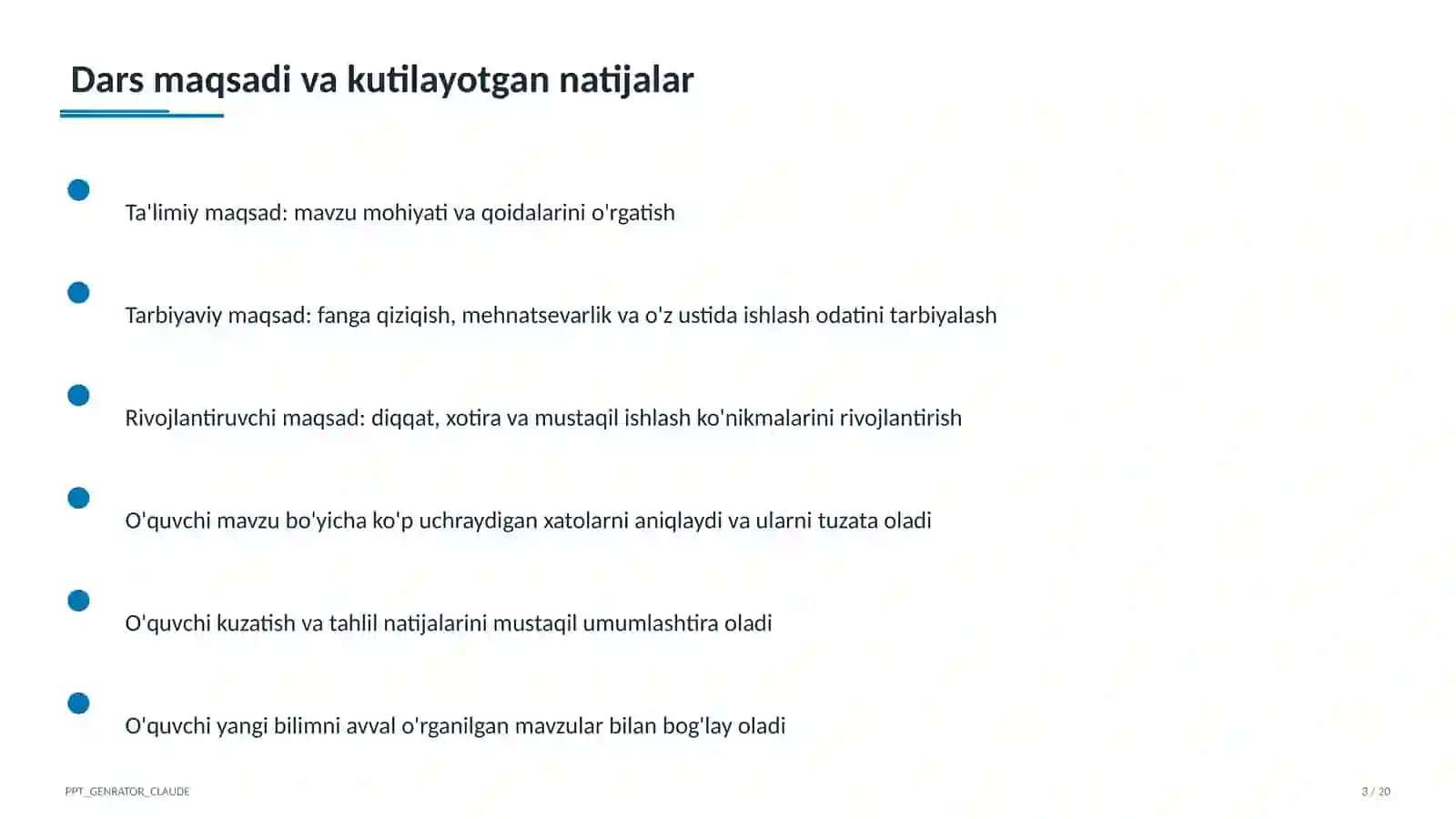 Shaxsiy byudjet va moliyaviy savodxonlik (10-sinf) 3