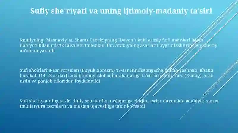 Tasavvuf va mumtoz poetika asoslari 3