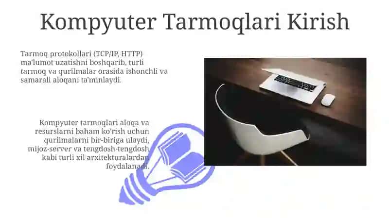 Kompyuter tarmoqlari uning asosiy tushunchalari va turlari 3