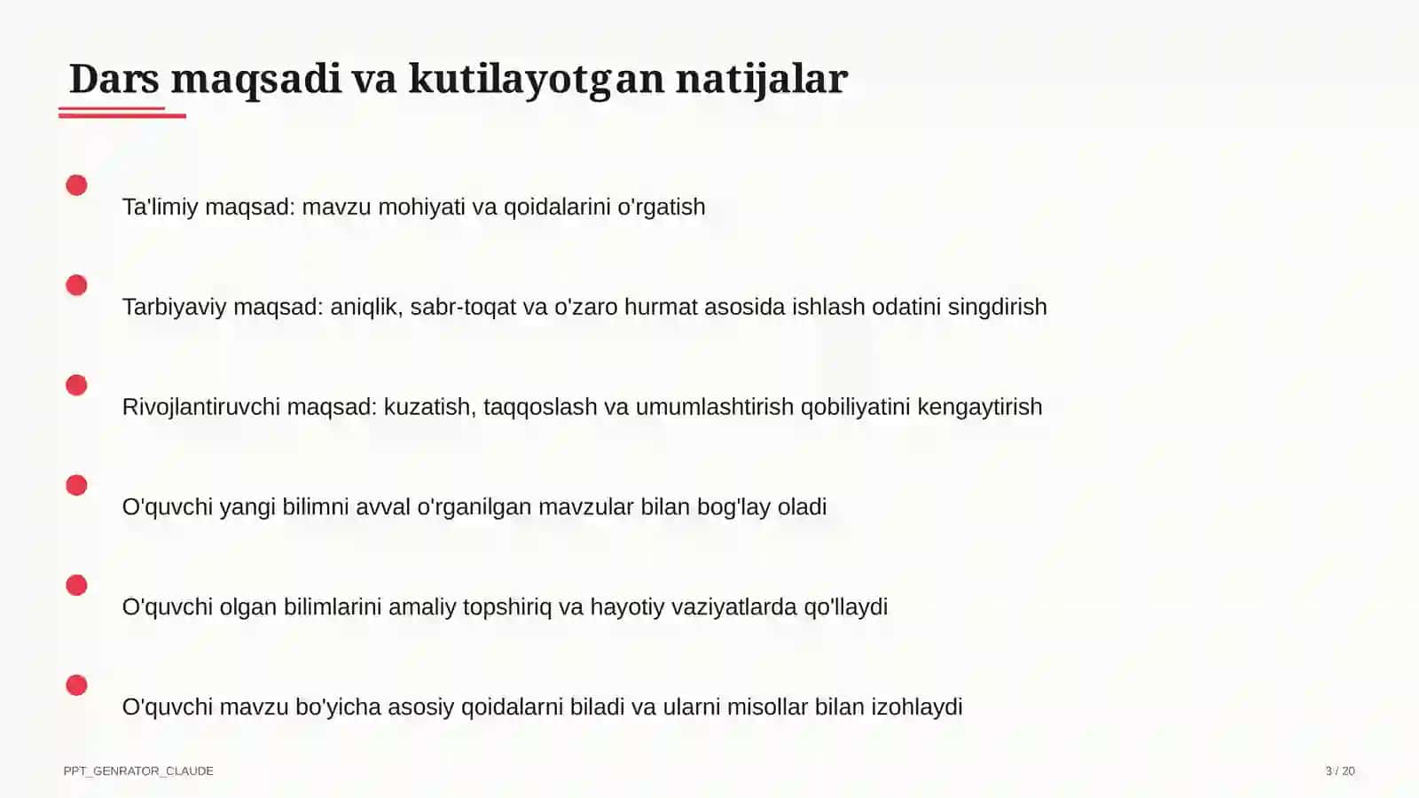 Rus tilida bir bosh bo'lakli gaplar (8-sinf) 3
