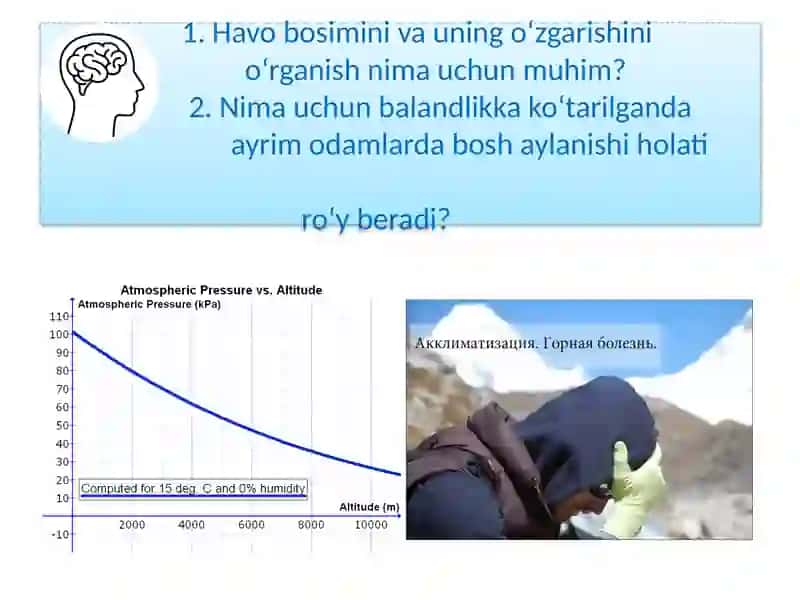 Havobosimi va uning o‘zgarishi 3
