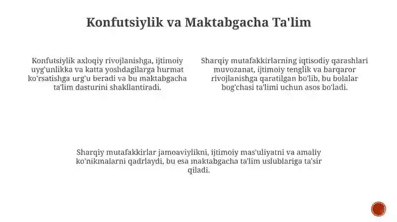 Sharq mutafakkirlarining iqtisodiyot haqidagi qarashlari va ularning maktabgacha yoshdagi bolalar tarbiyasida tutgan oʻrni 3