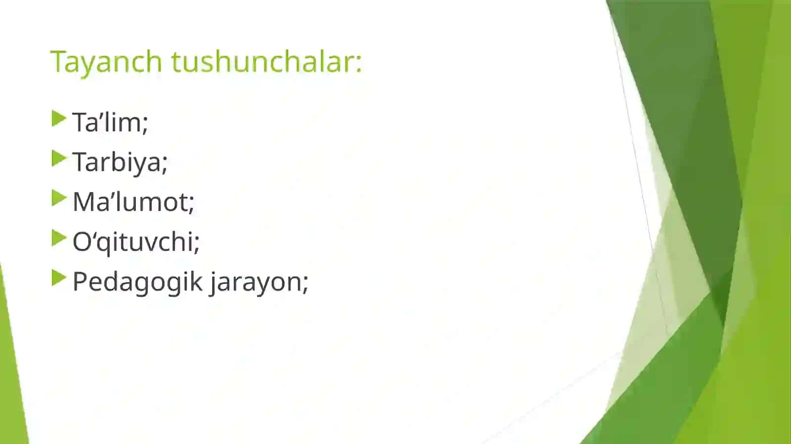 YAXLIT PEDAGOGIK JARAYON 3