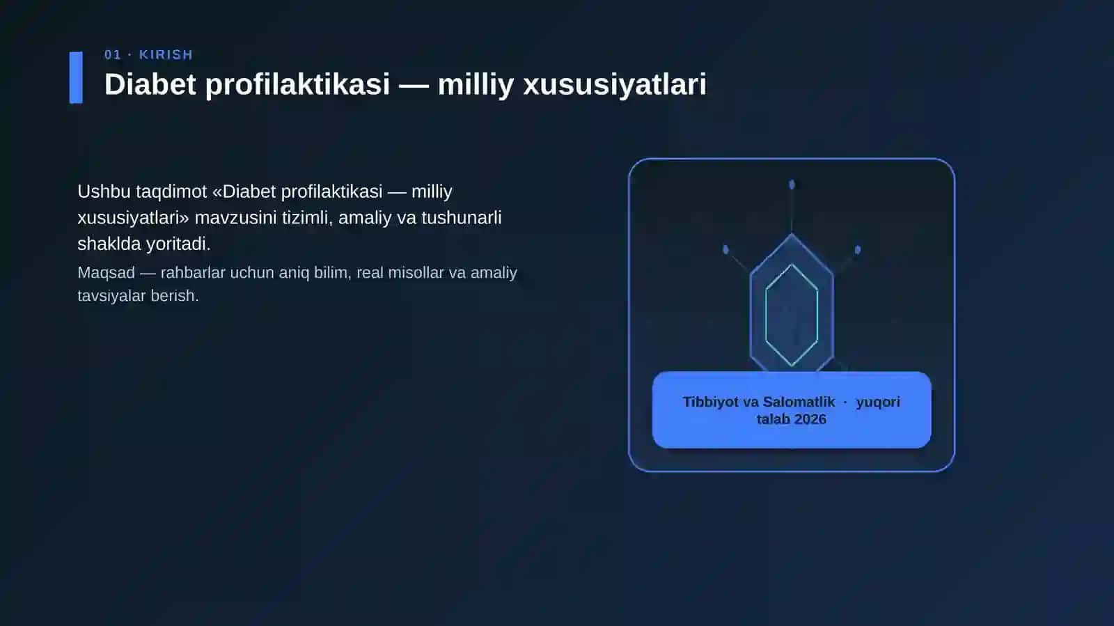 Diabet profilaktikasi — milliy xususiyatlari 3