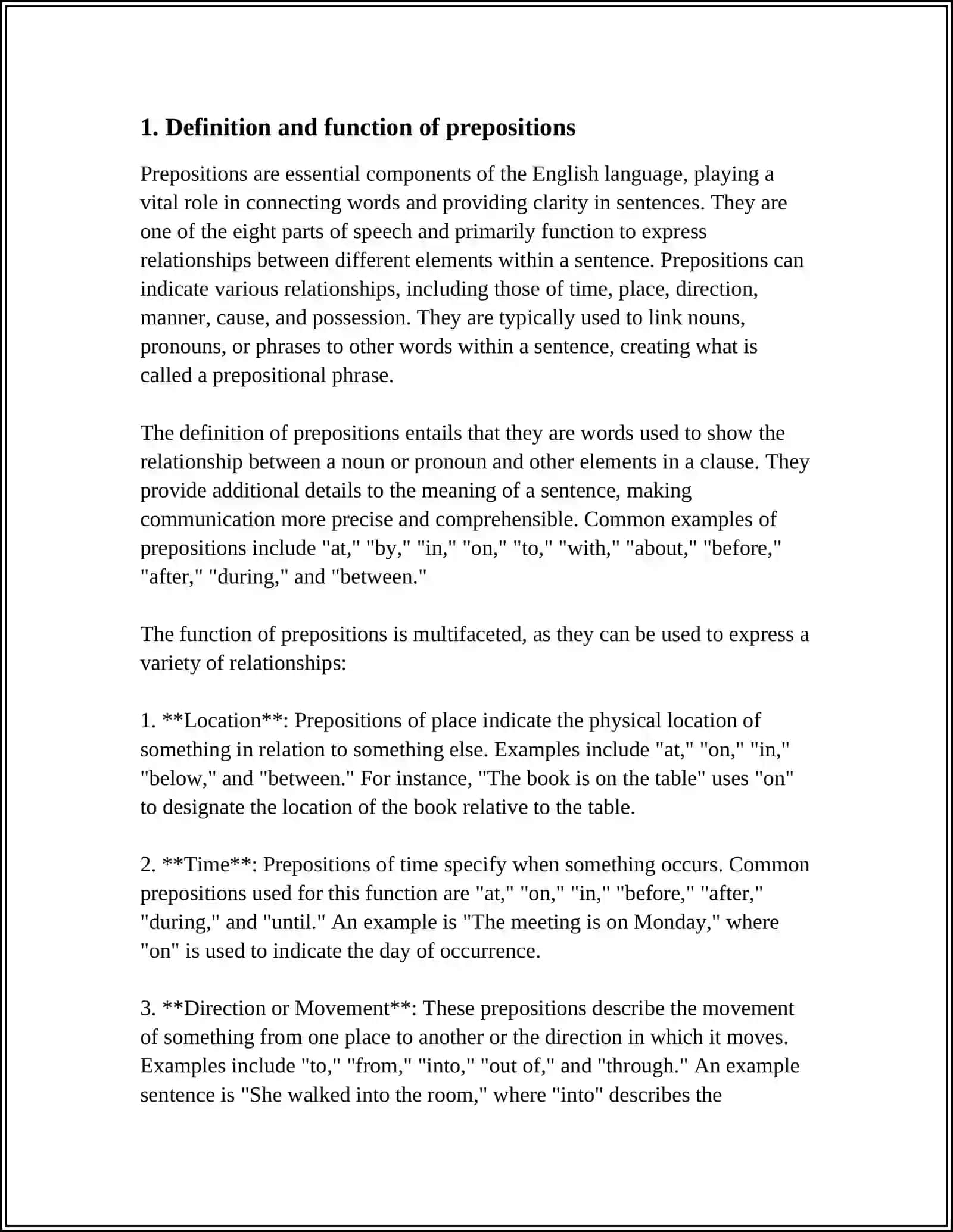 PREPOSITSION 3