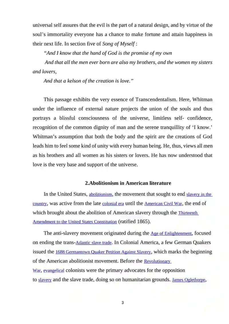 Transcendentalism Study Guide 3