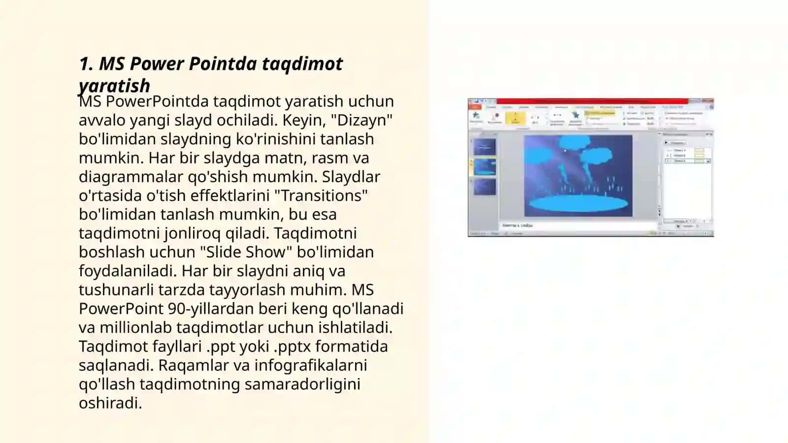 MS Power Pointda gipwrssilkalar yaratish 3