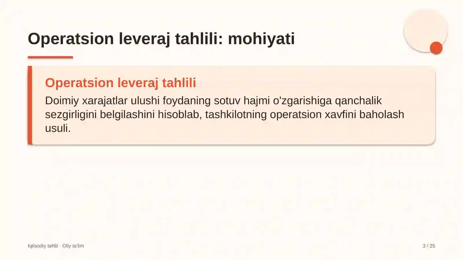 bulutli xizmatlar provayderlarida operatsion leveraj tahlili 4541 3