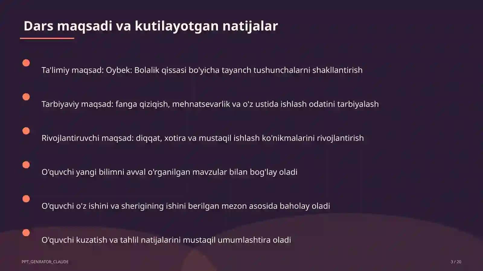 Oybek: Bolalik qissasi (6-sinf) 3