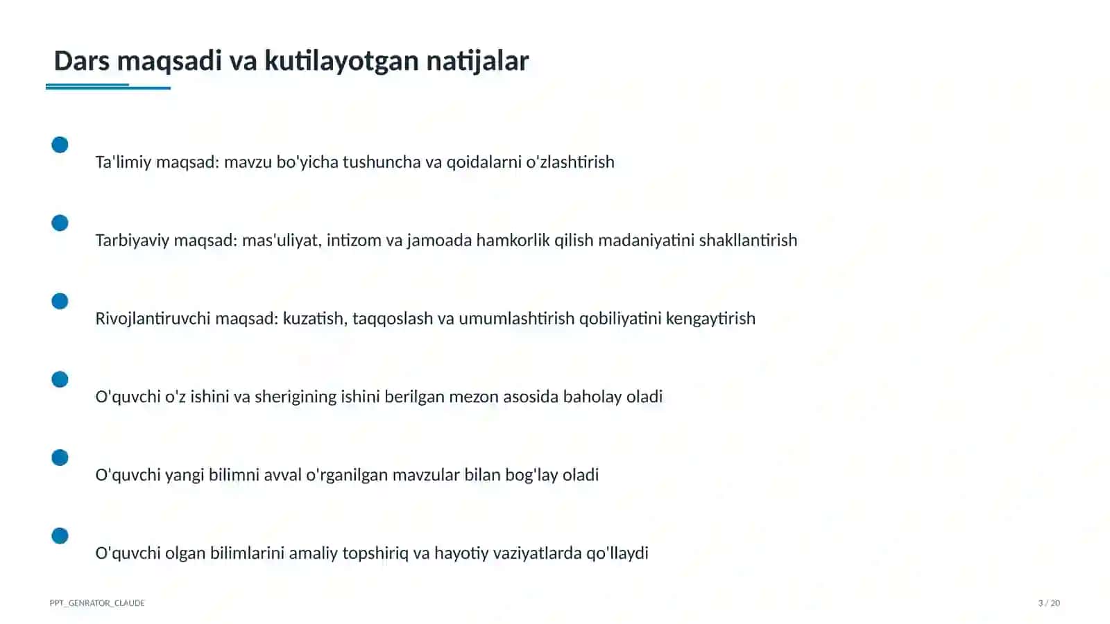 Insho yozish metodikasi: esse va maqola (11-sinf) 3