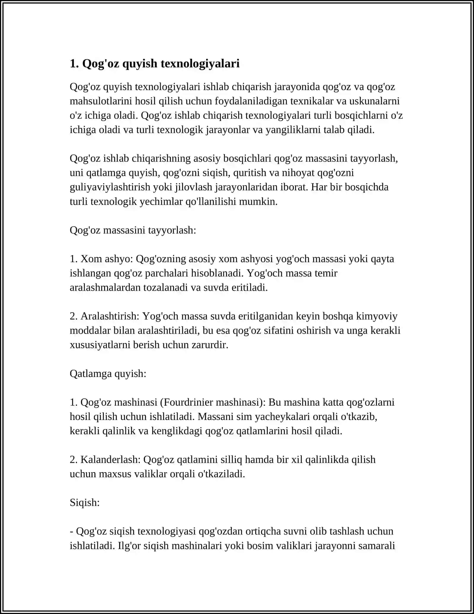 QOGʻOZ QUYISH JIHOZLARI 3