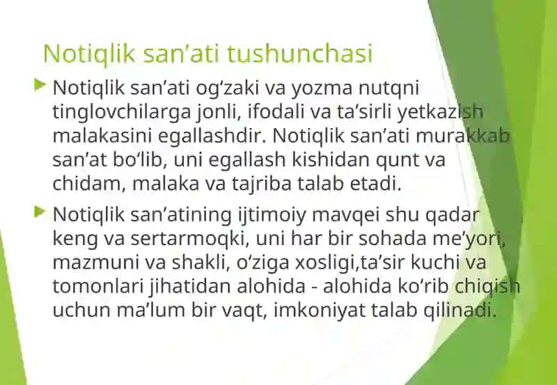 Notiqlikturlari 3