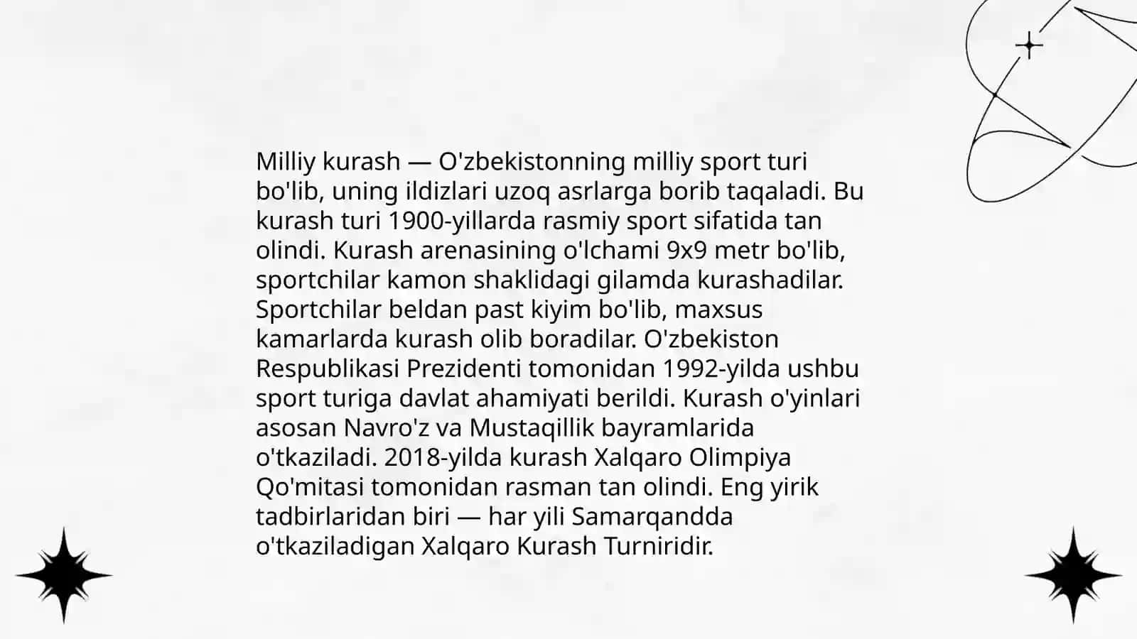Milliy va xarakatli óyinlar 3