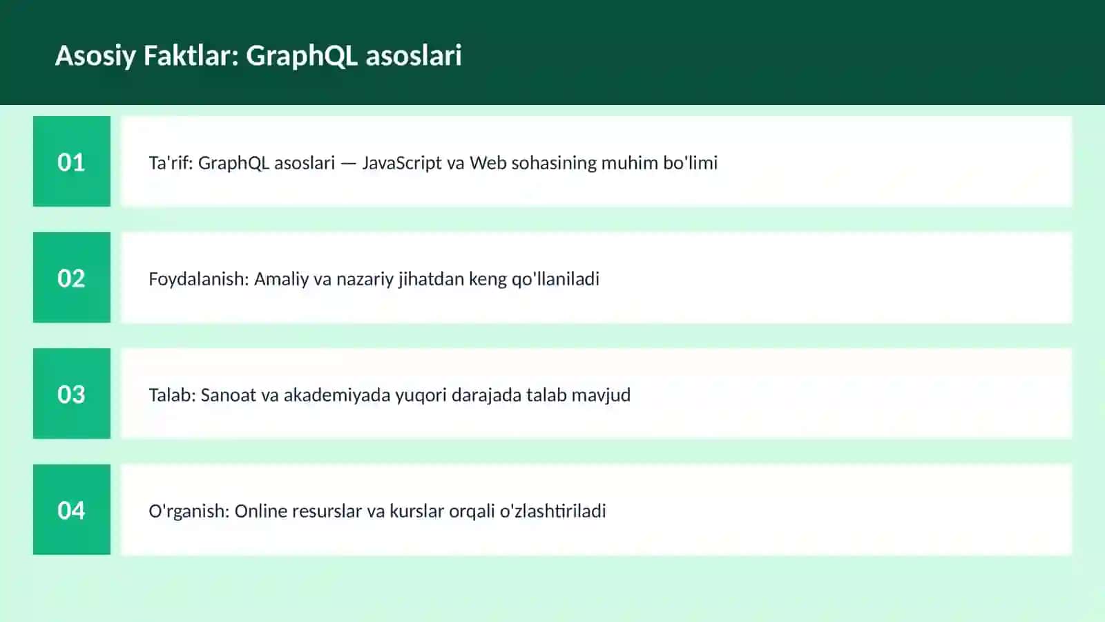 GraphQL asoslari 3