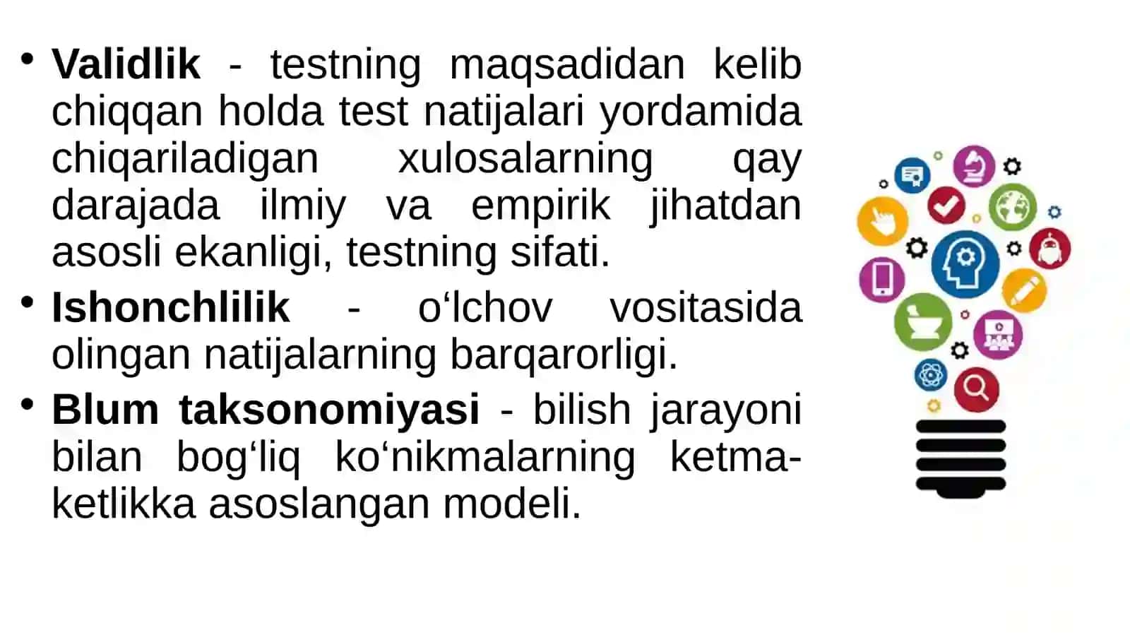 Formativ baholash 3