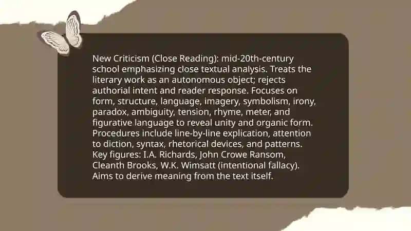 Critical Reading Theories 3