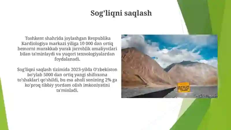 Sog'liqni saqlash 3