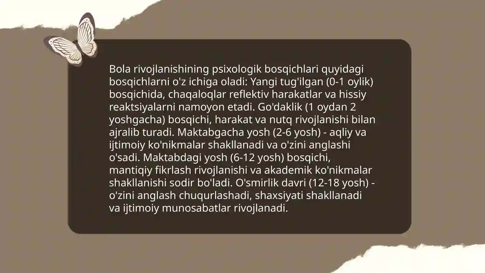Bola psixalogiyasining muammolari oʻrganilishi 3