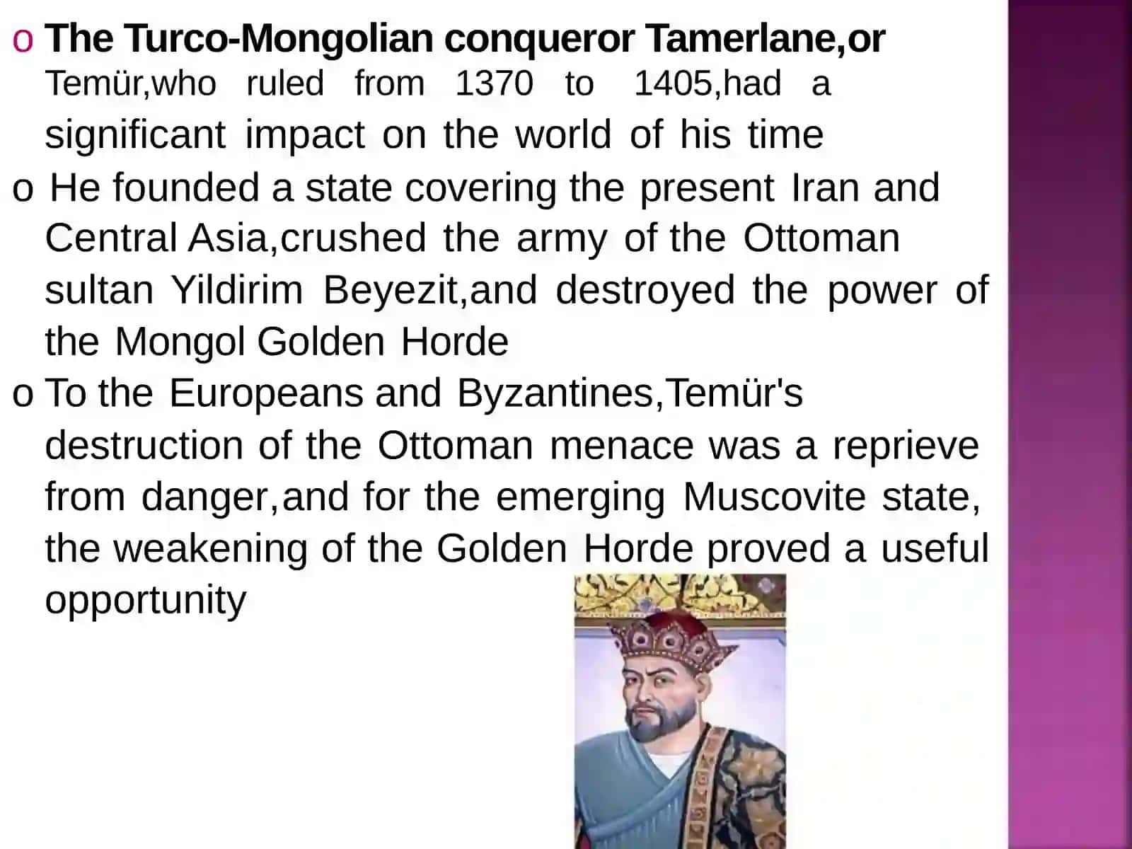 Timurids Dynasty 3