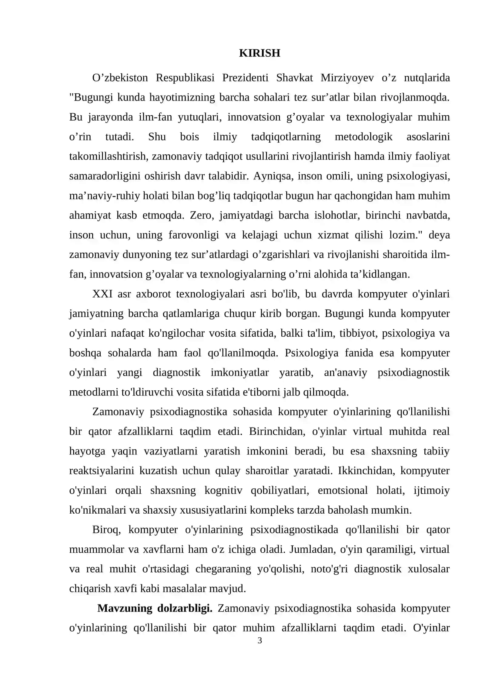 PSIXOLODIAGNOSTIKADA KOMPYUTER O’YINLARI 3