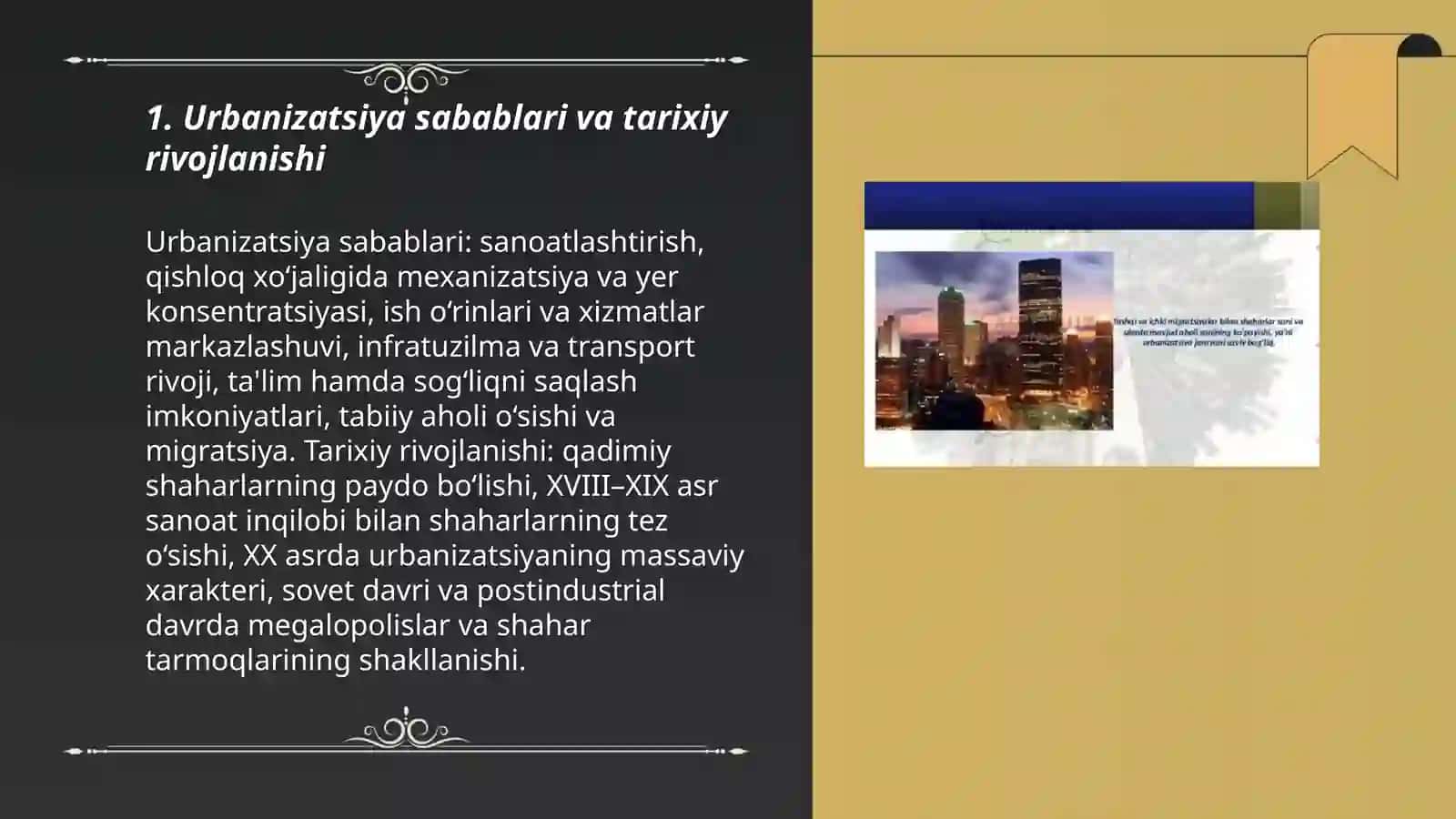 Urbanizatsiya jarayoni va uning ekologik oqibatlari 3