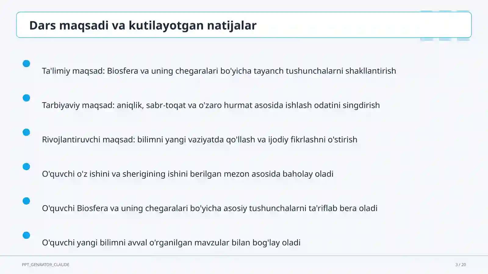 Biosfera va uning chegaralari (10-sinf) 3