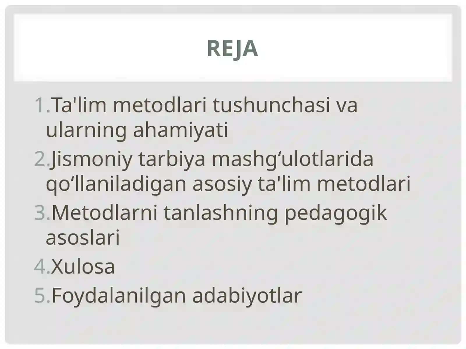 Jismoniy tarbiya mashg'ulotida qo'llaniladigan ta'lim metodlari 3