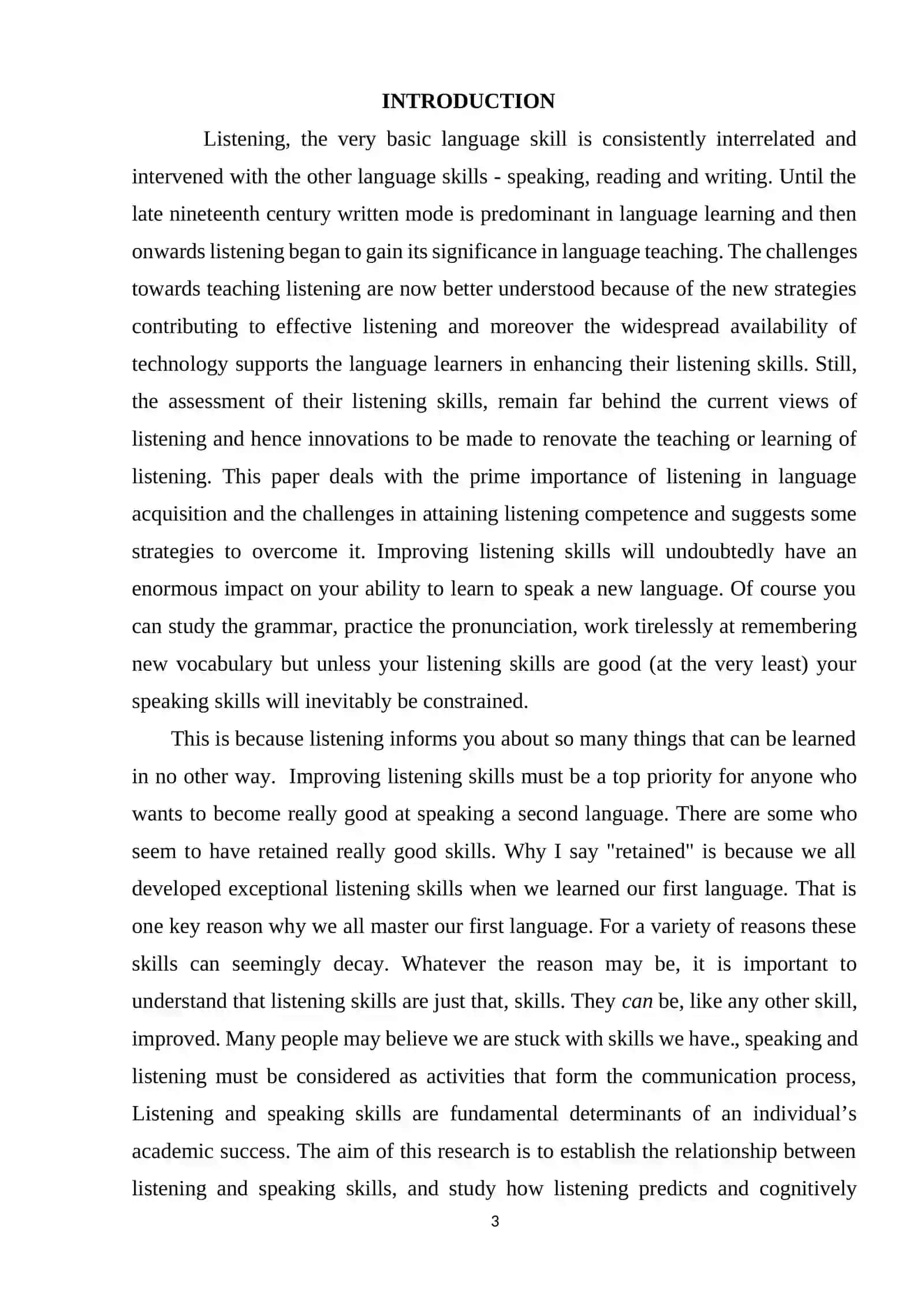 Benefits of delaying speaking and concentrating on listening 3
