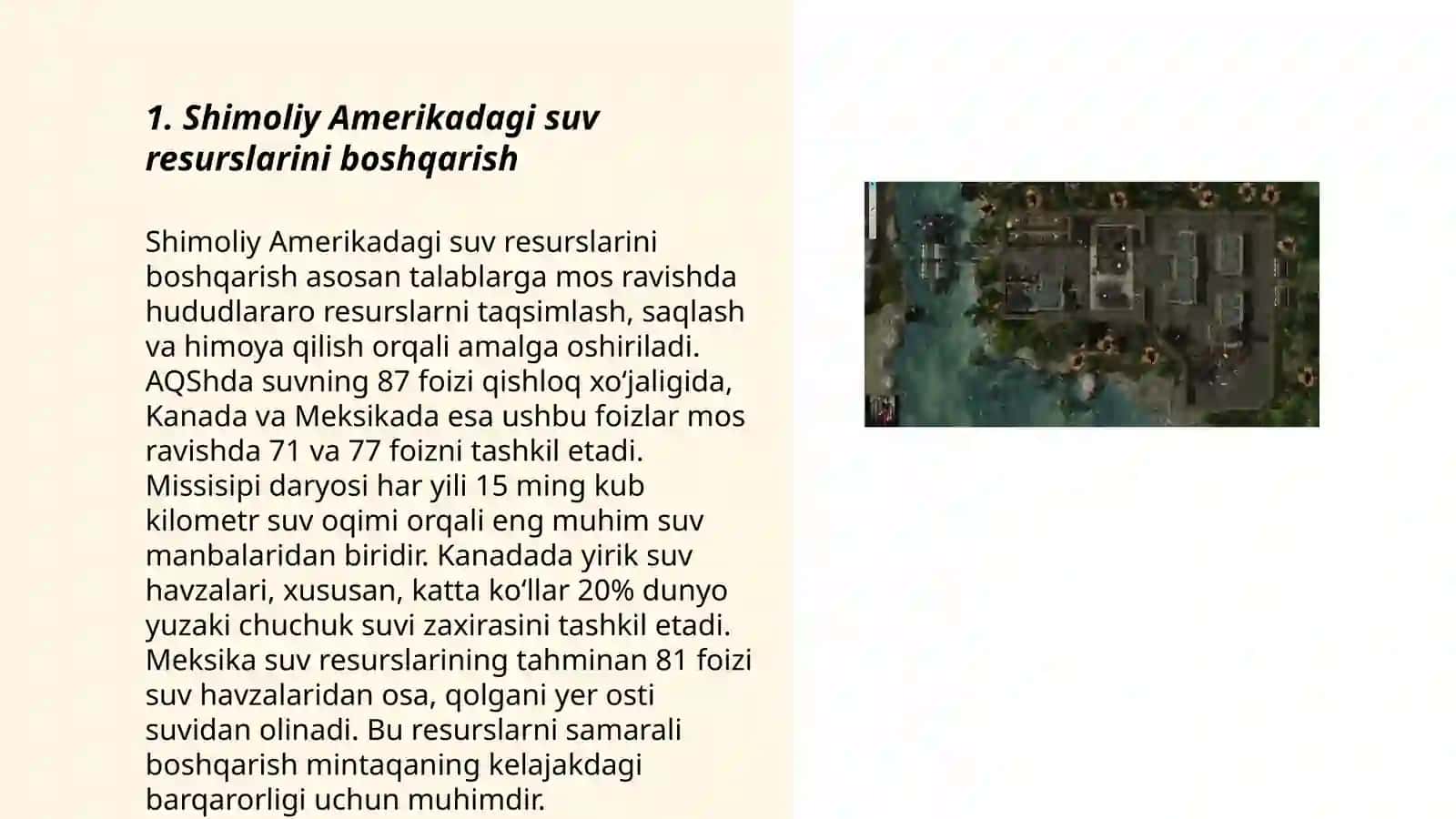 Shimoliy Amerika tabiiy resurslaridan oqilona foydalanish 3