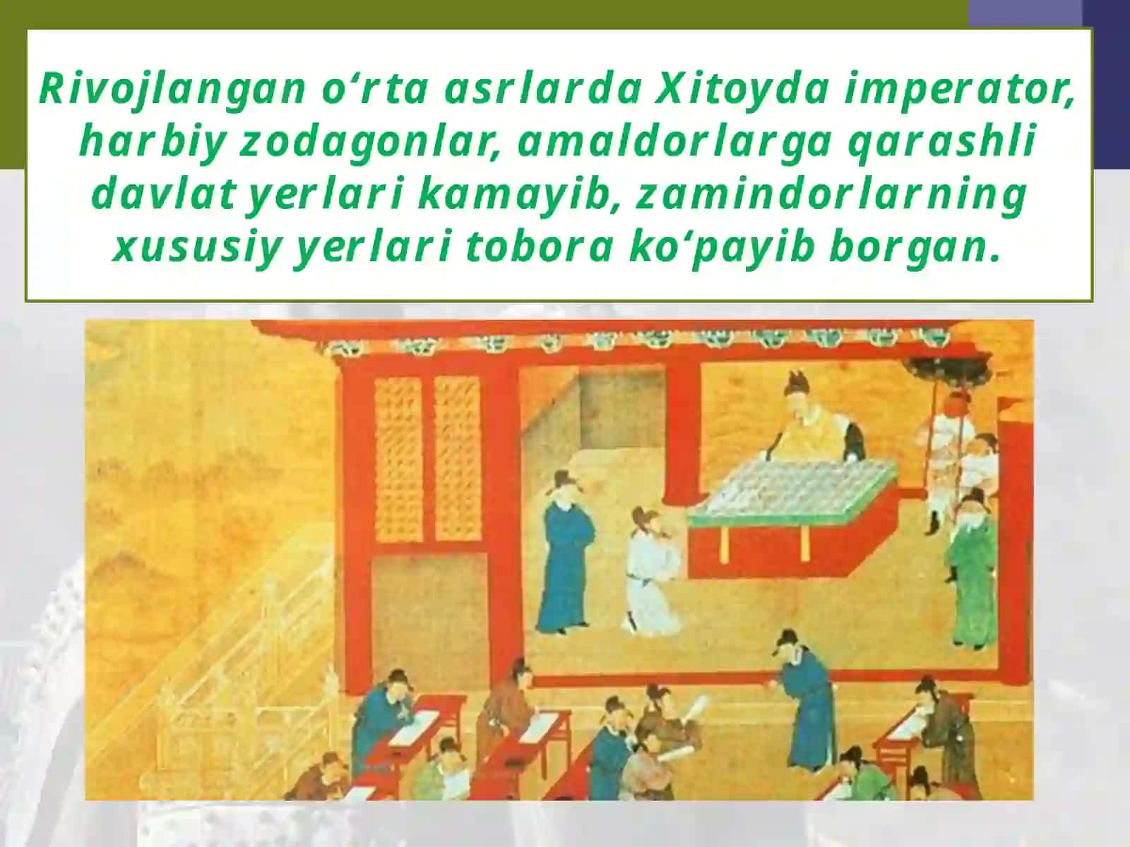 Xitoyda davlat hokimiyati tarixi 3