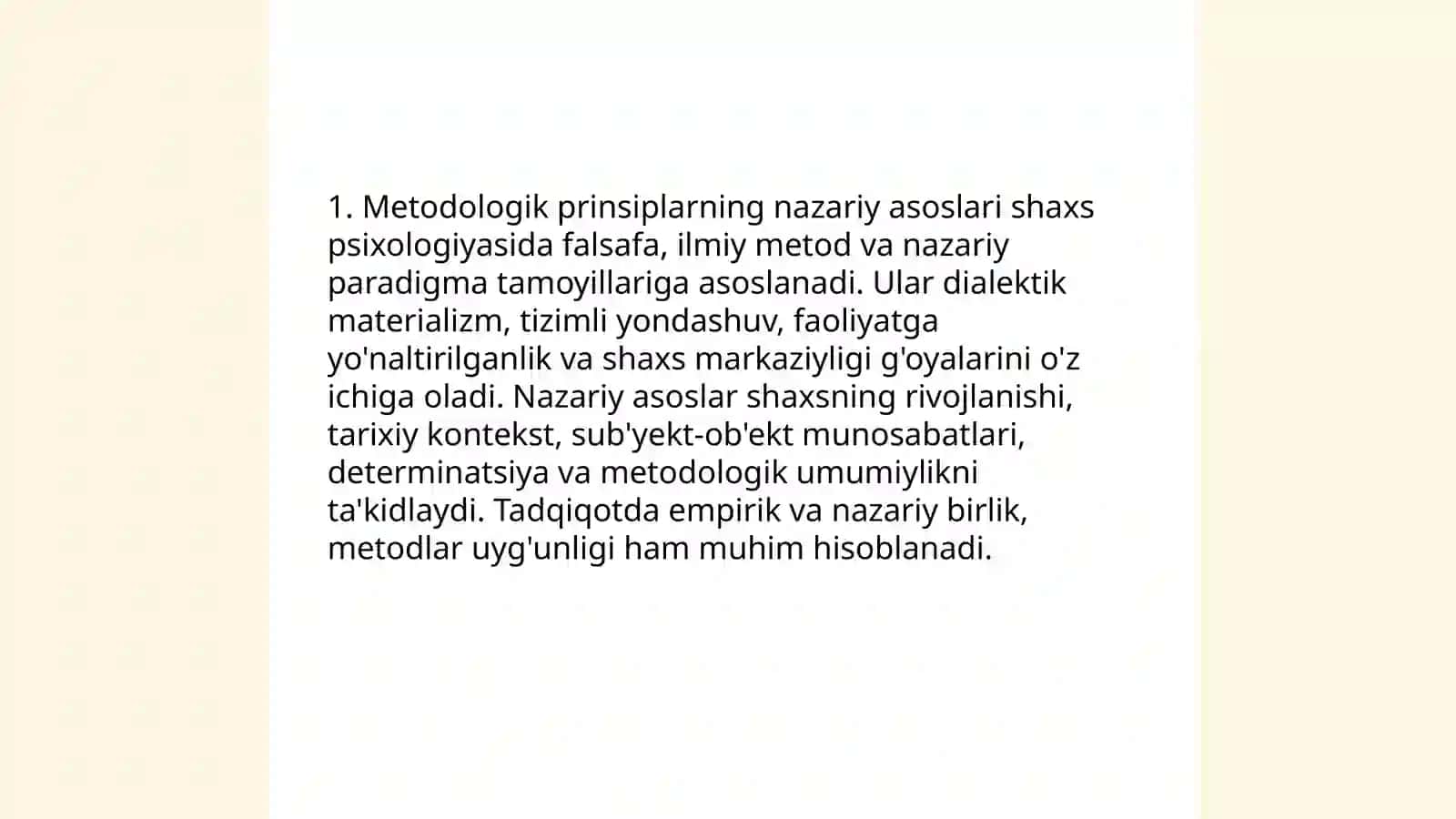 Shaxs psixologiyasining metodologik prinsiplari 3