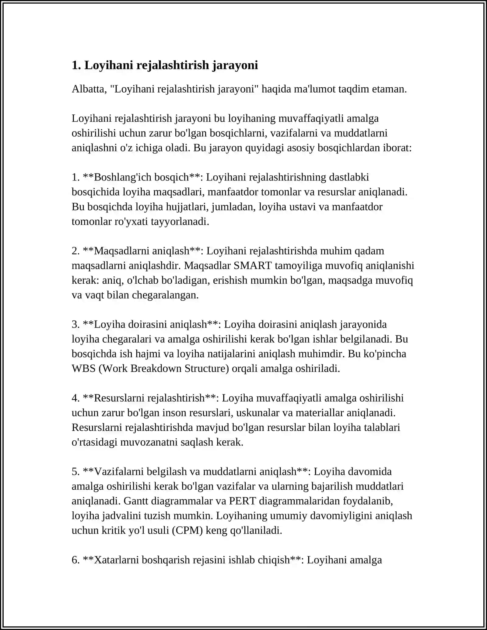LOYIHA BELGISI BERILGAN VERTIKAL TEKISLIKNI LOYIHALASH 3