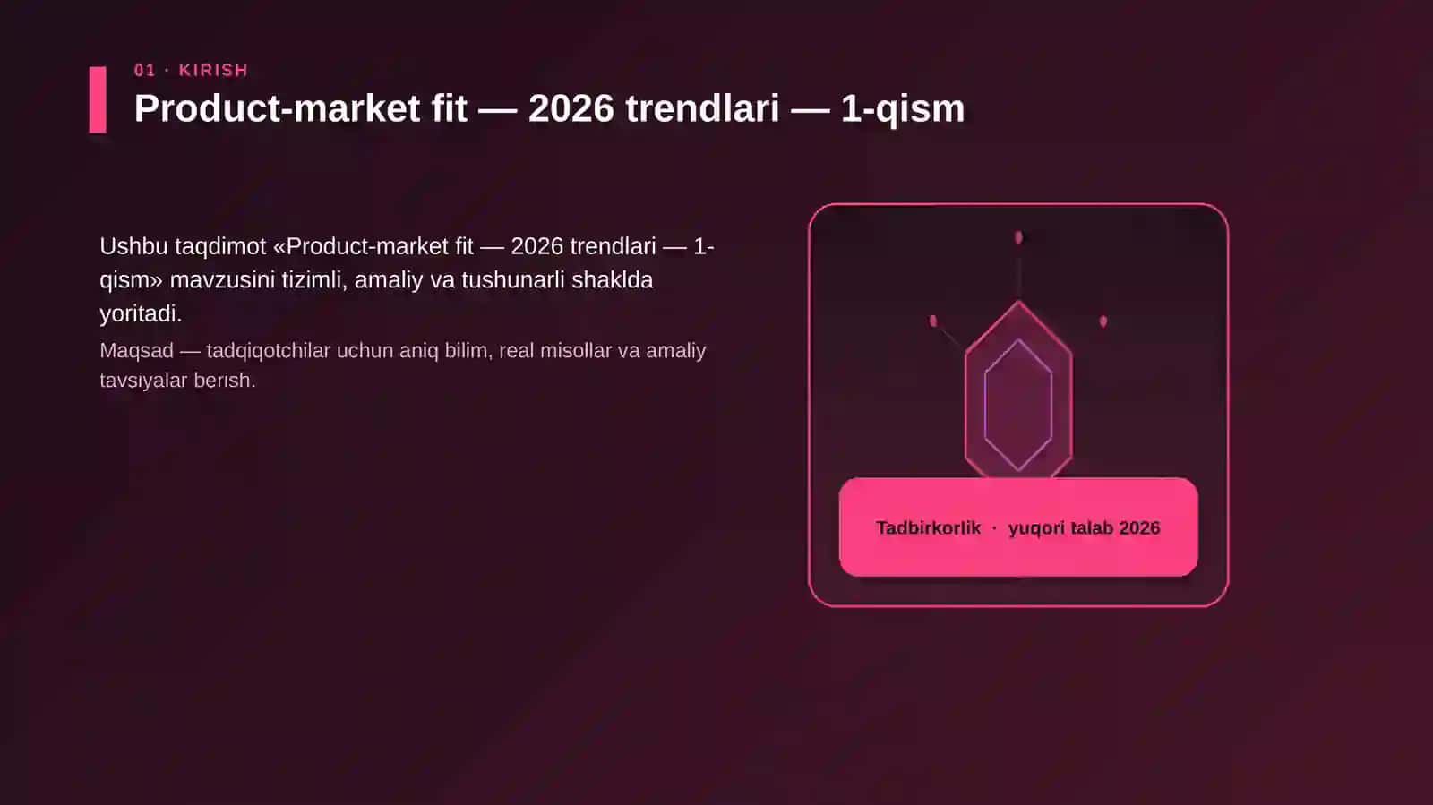 Product-market fit — 2026 trendlari — 1-qism 3