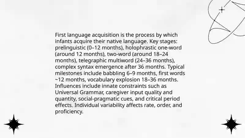 Language acquisitions and language learning 3