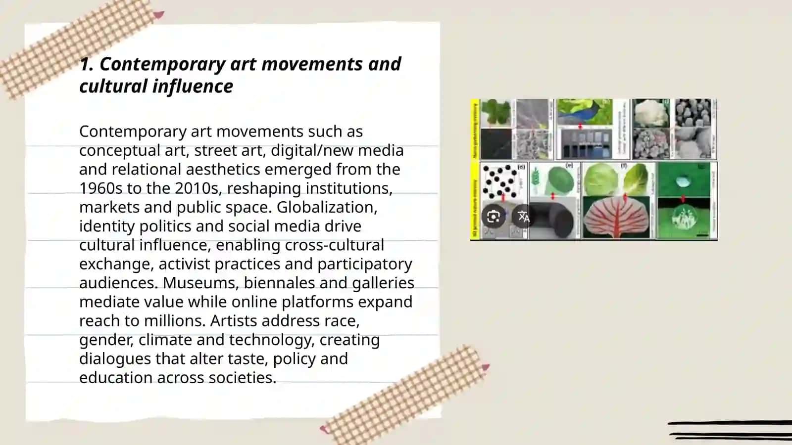 Art and design culture 3