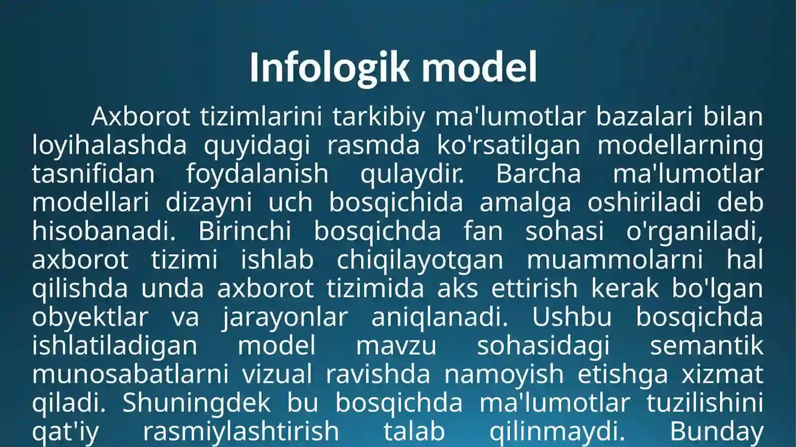 Infologik model 3