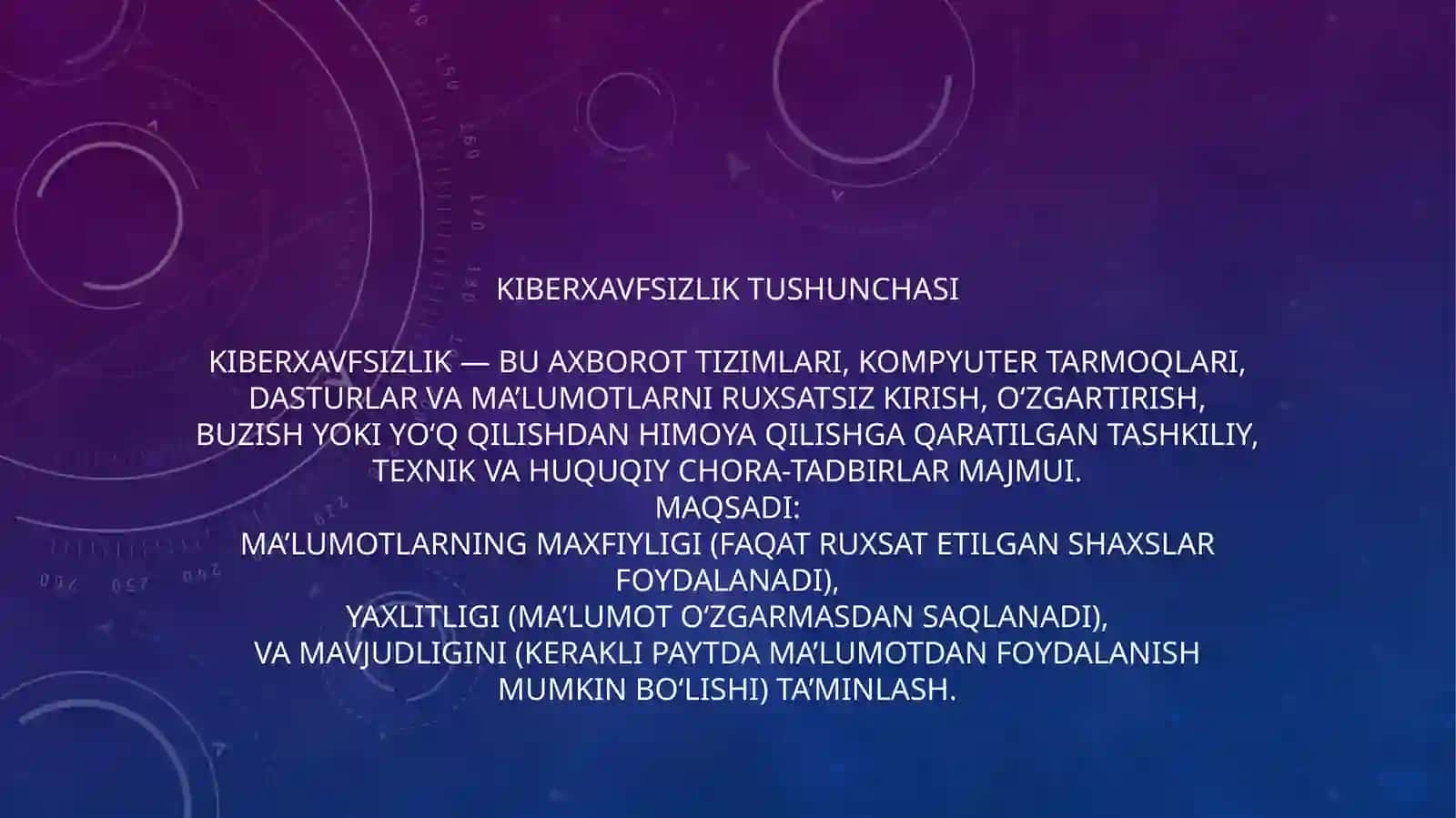 Kiberxavfsizlik siyosati va qonunchiligi 3