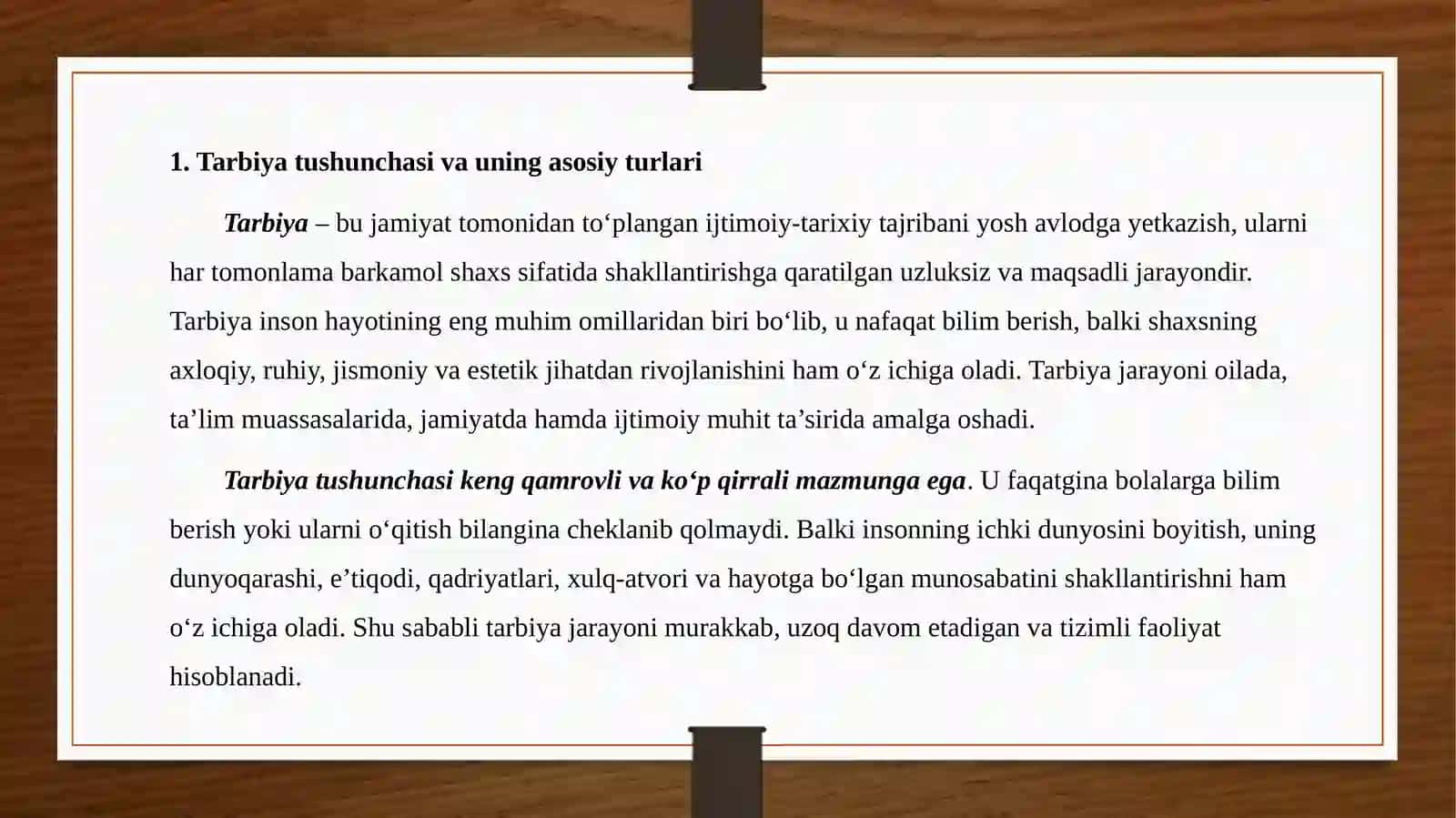 Tarbiyaturlari 3