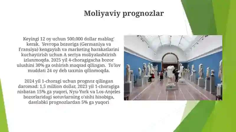 Moliyaviy prognozlar 3