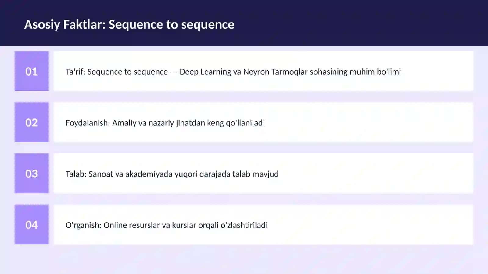 Sequence to sequence 3