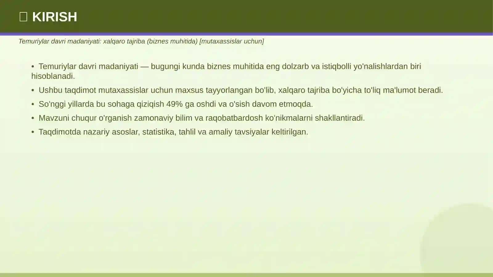 TEMURIYLAR DAVRI MADANIYATI 3