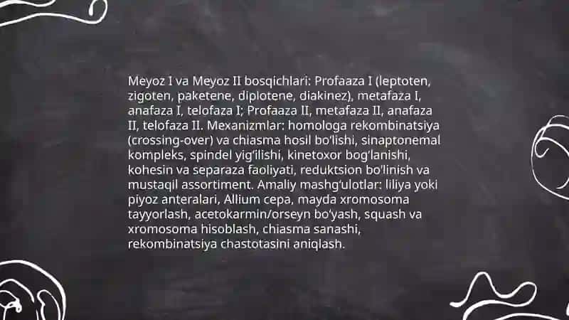 O'zbekistonda genetik taqdiqotlar genetikaning yangi yo'nalishlari 3