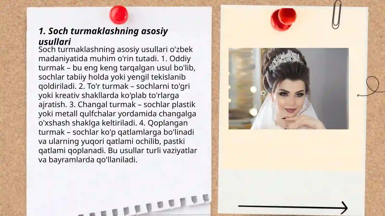 Soch turmaklash va uni parvarish qilish. Jovliyeva Madinabonu 3