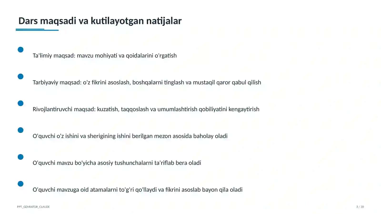 Natural ko'rsatkichli daraja va uning xossalari (7-sinf) 3