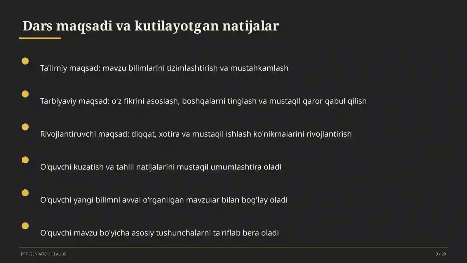 Dolzarb mavzular — maktab va o'qituvchilar 3