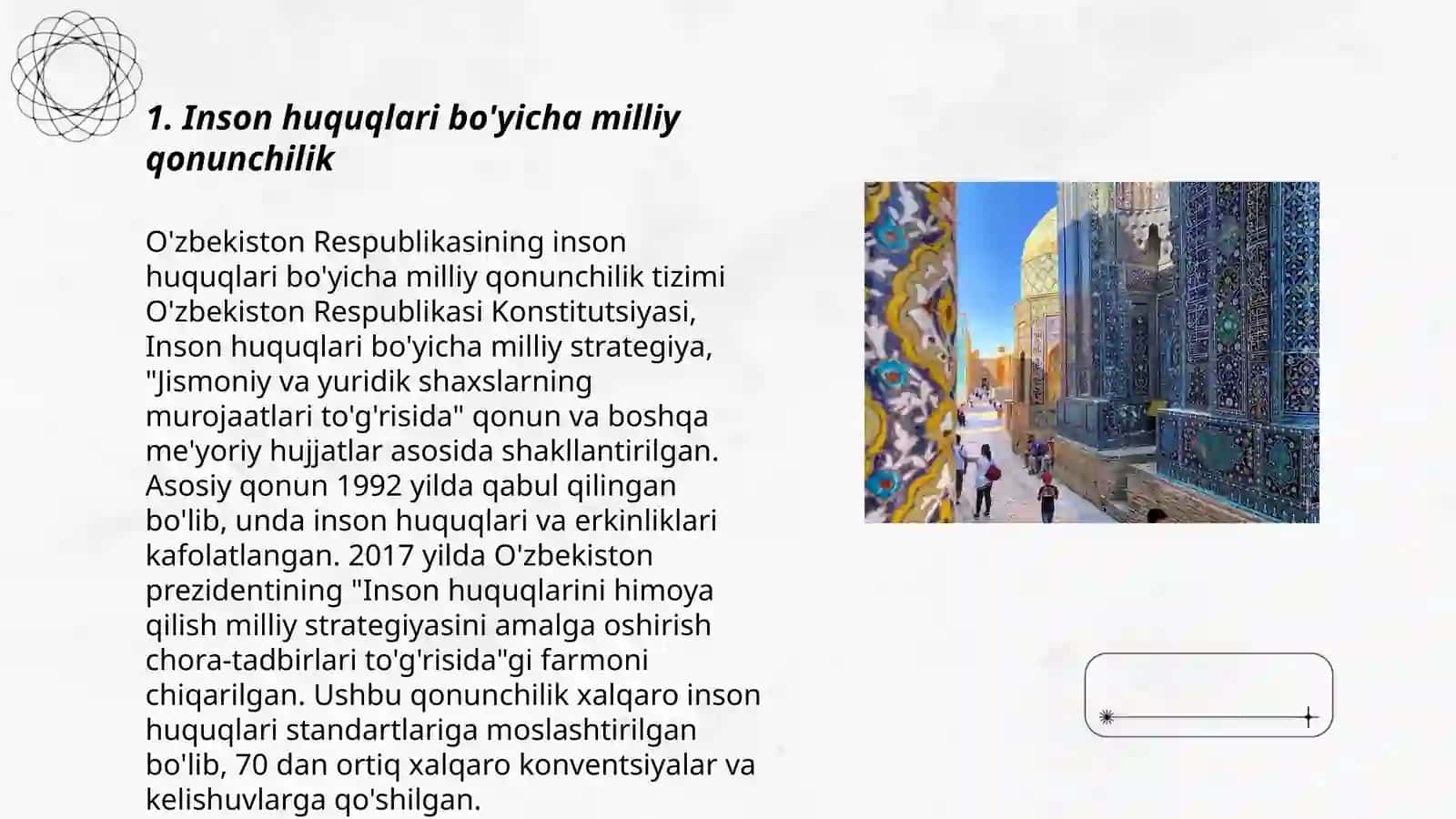 Inson huquqlari bo'yicha milliy qonunchilik 3
