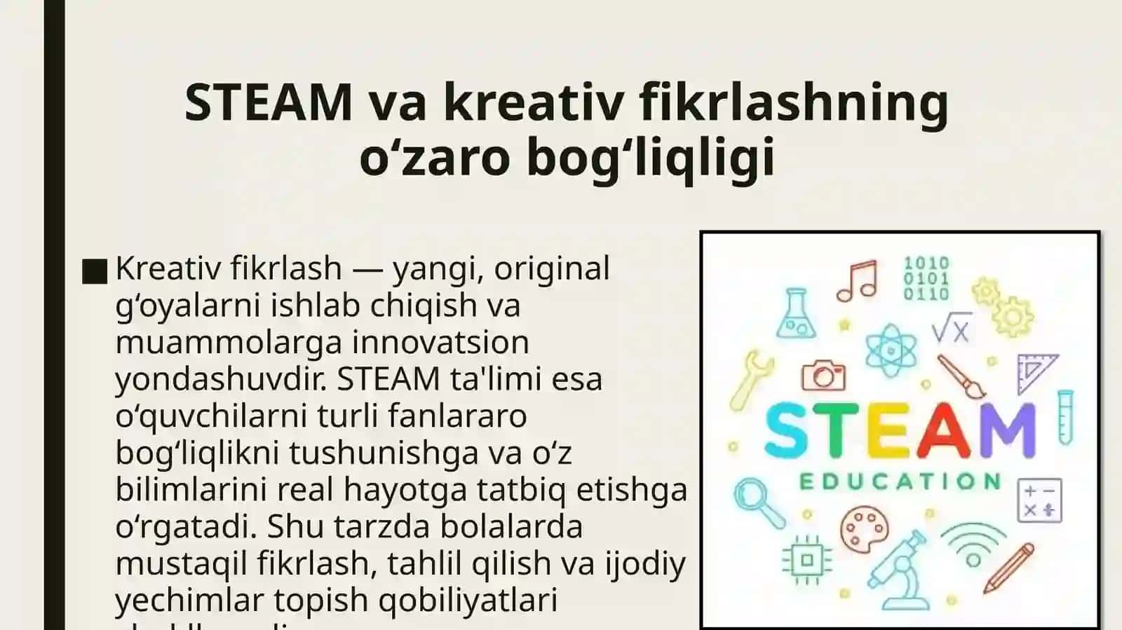 STEAM tilimi 3