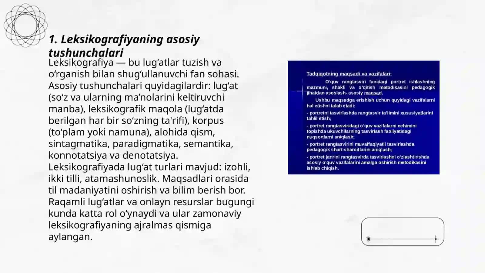 Leksikografoya oqitishning maqsad vazifalari va tamoyili 3